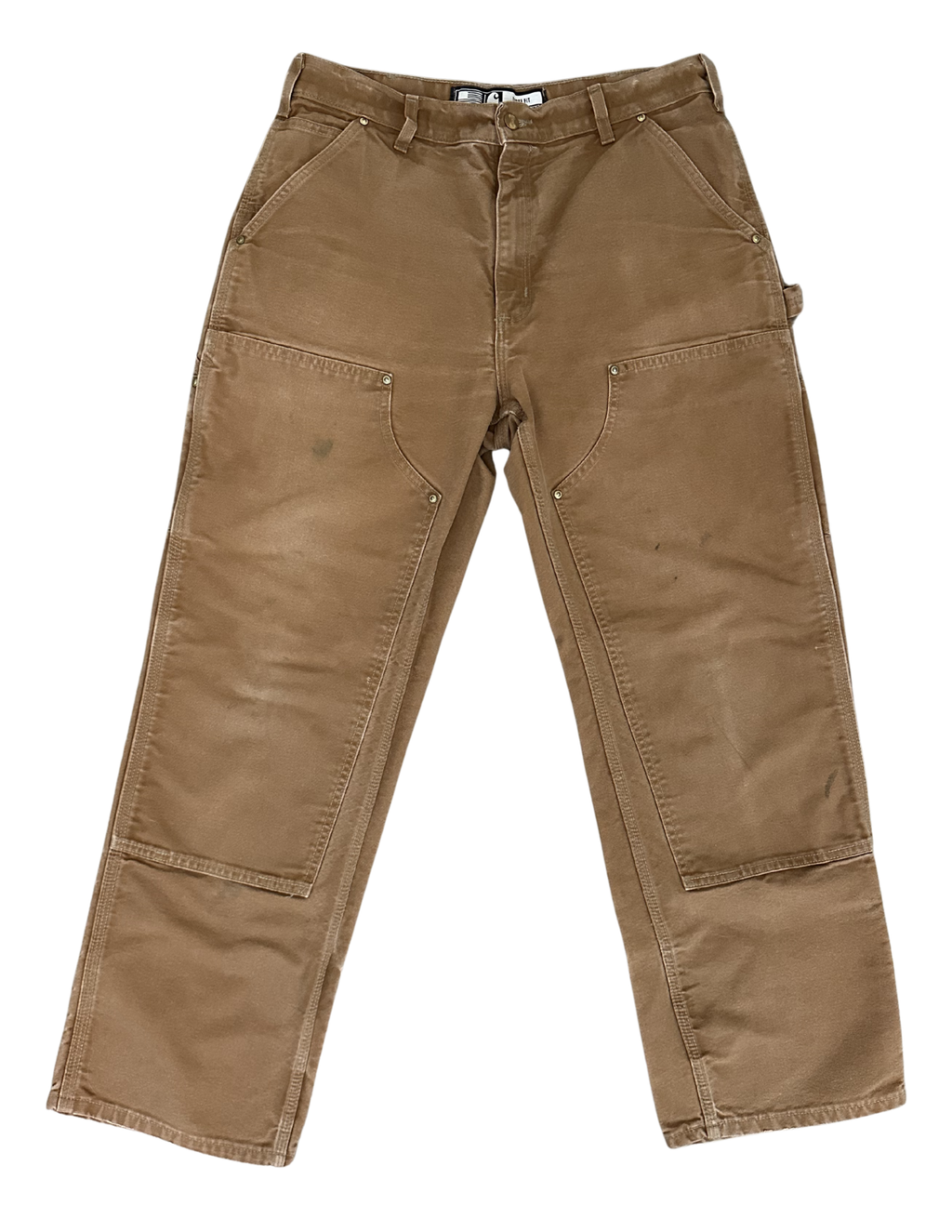 Distressed Carhartt Double Front Pants