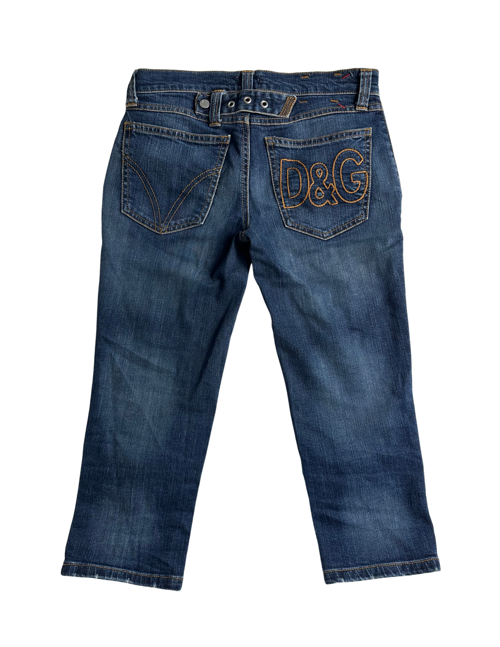 D&G Buckle Back Capris
