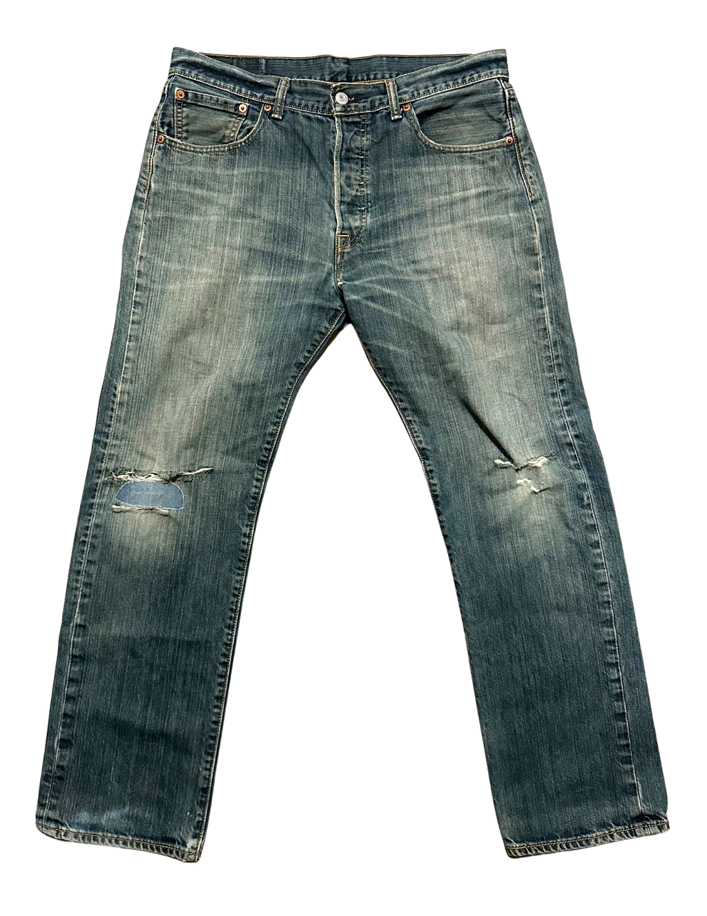 Patched Levi's 501 Jeans
