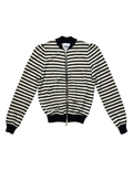Moschino Striped Zip Up