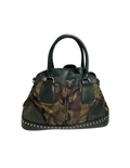 Prada Camouflage Tessuto Bowler Bag