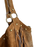 Suede Fringe Bag