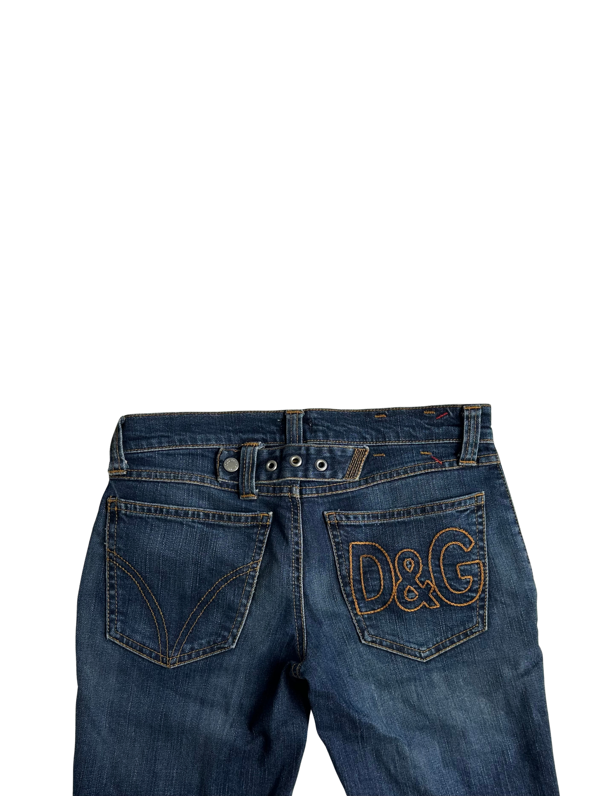 D&G Buckle Back Capris