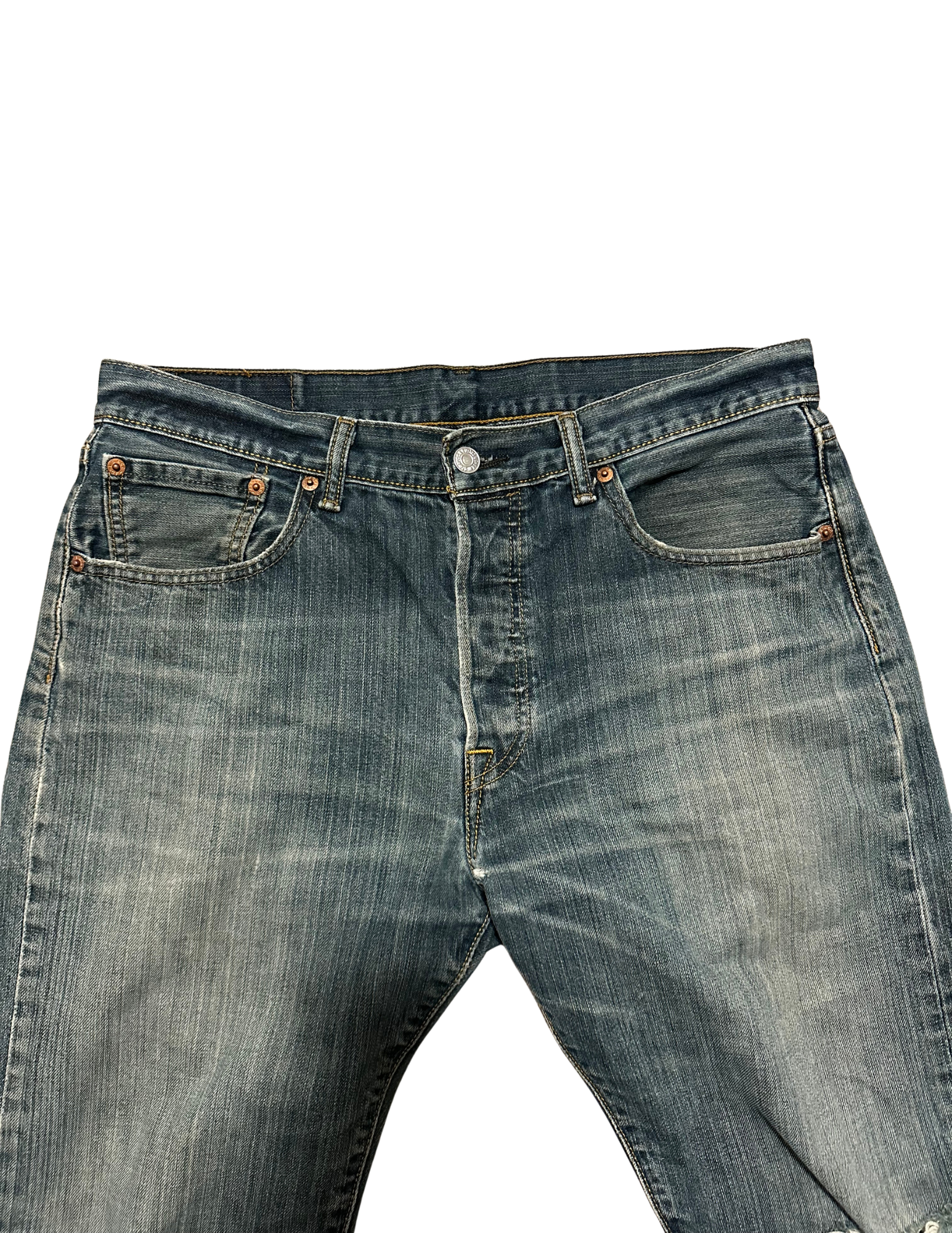 Patched Levi's 501 Jeans