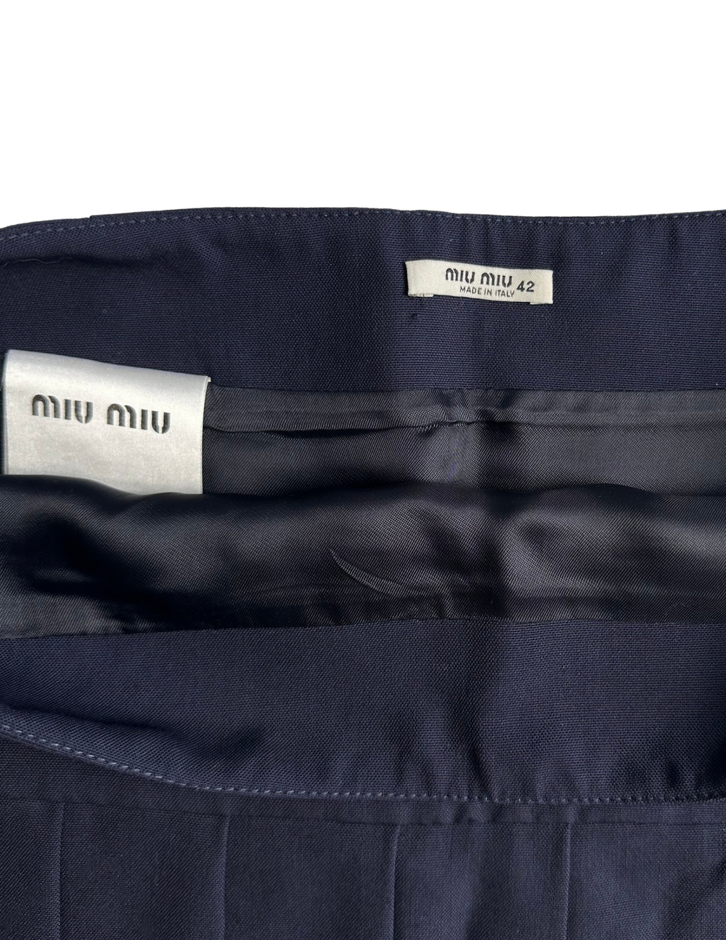 Miu Miu Pleated Skirt