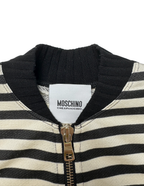 Moschino Striped Zip Up