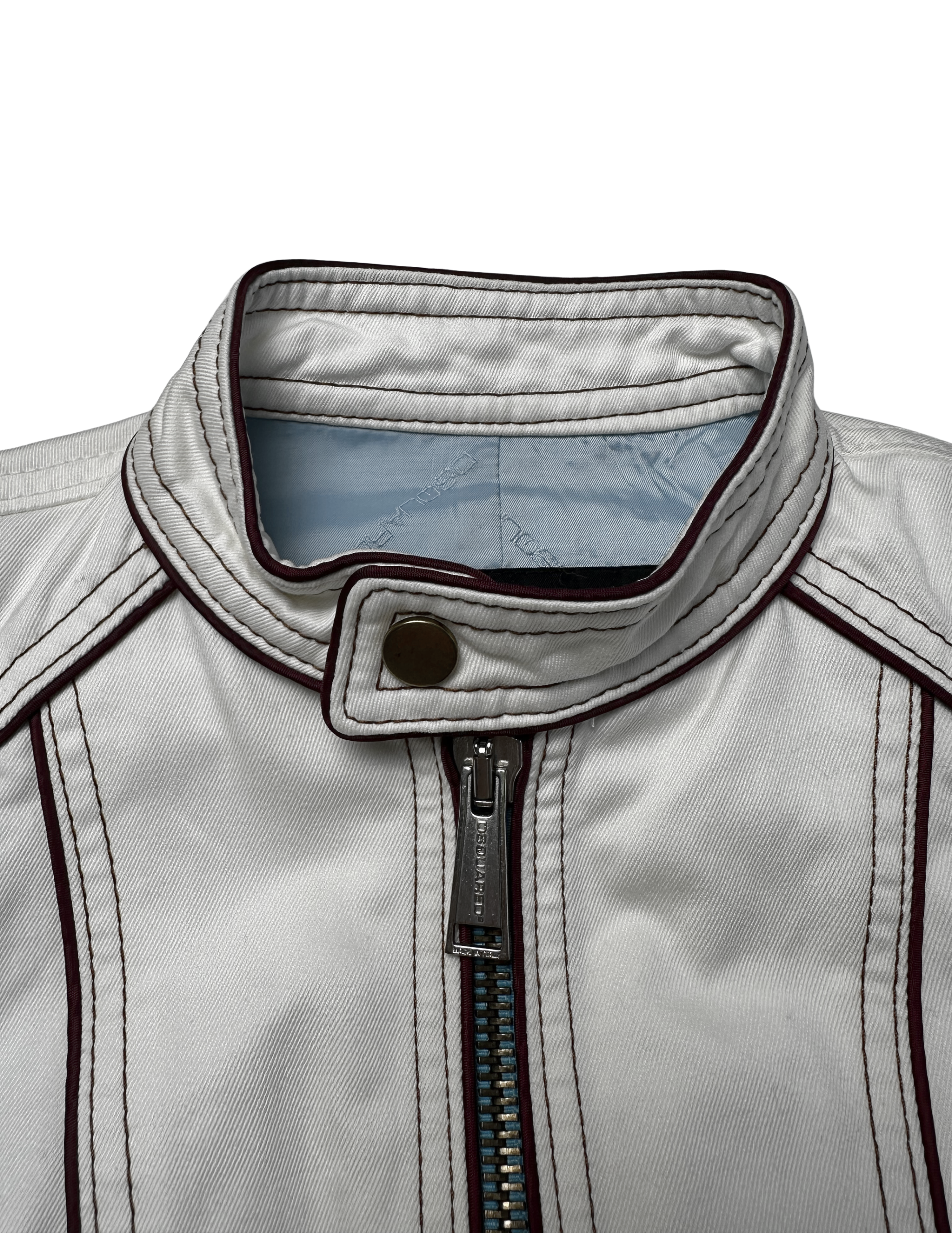 Dsquared2 Cropped Biker Jacket