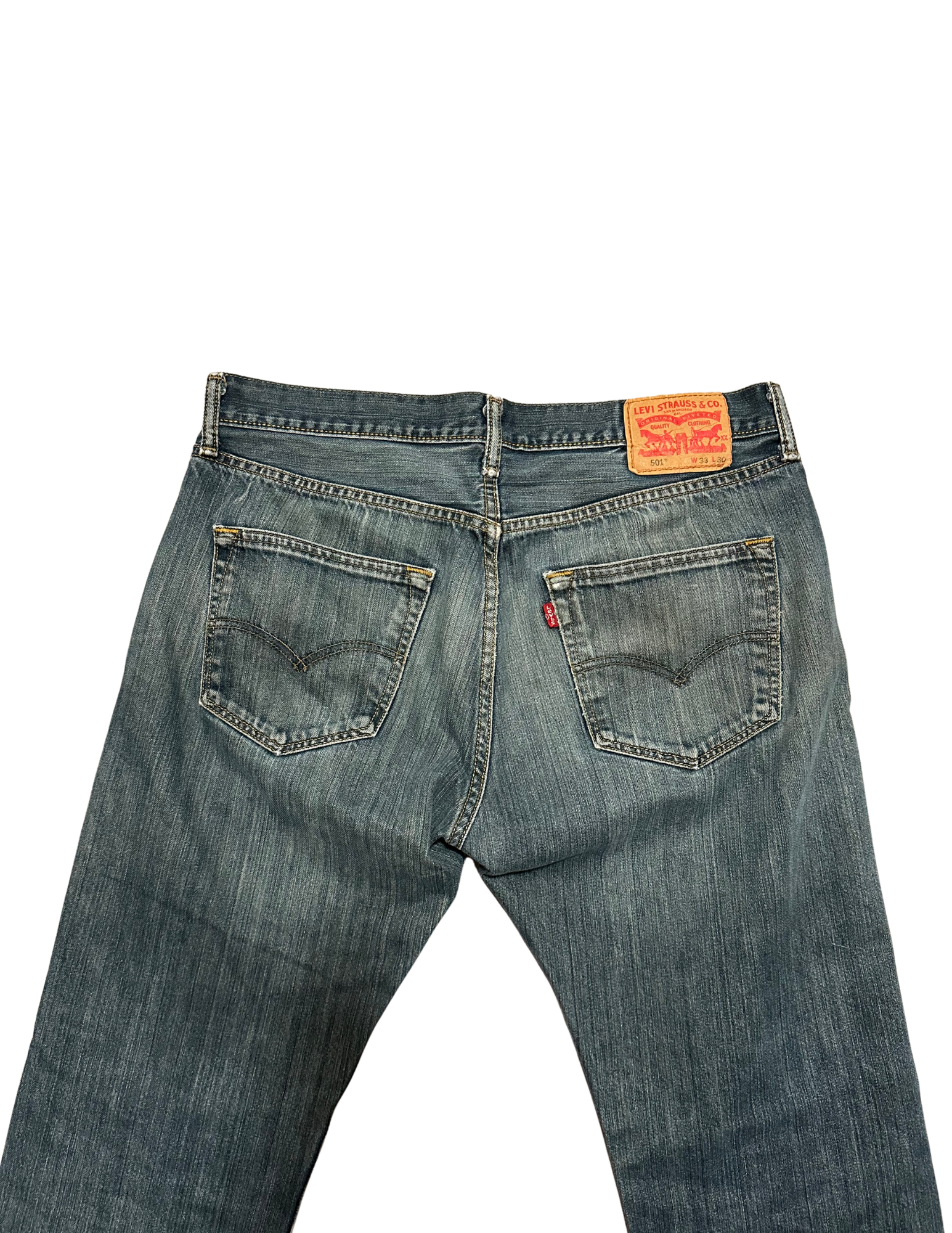 Patched Levi's 501 Jeans