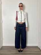Dsquared2 Cropped Biker Jacket