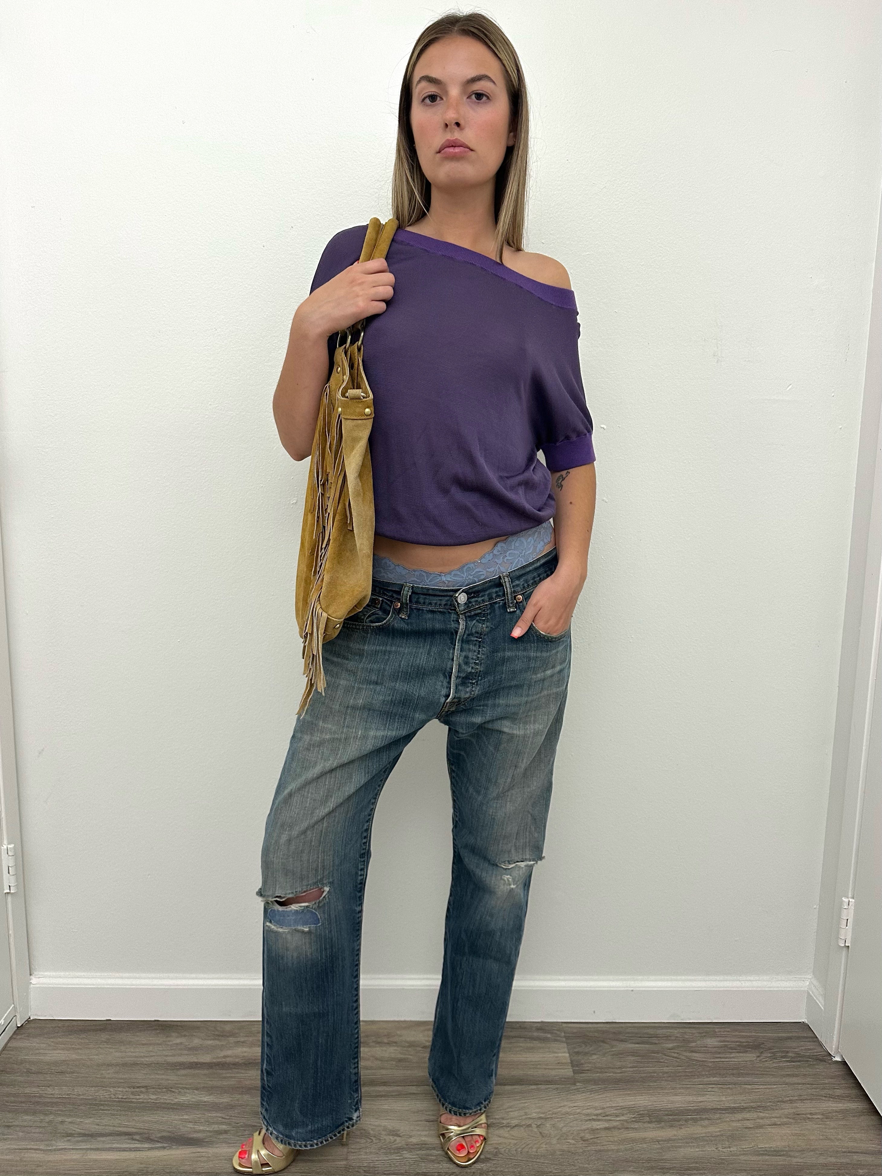 Patched Levi's 501 Jeans