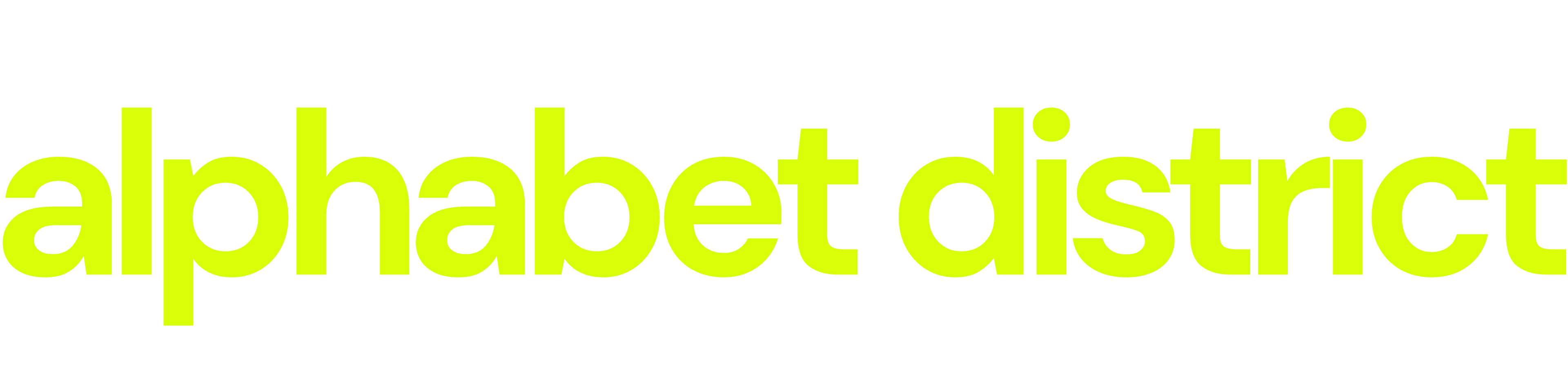 Alphabet District